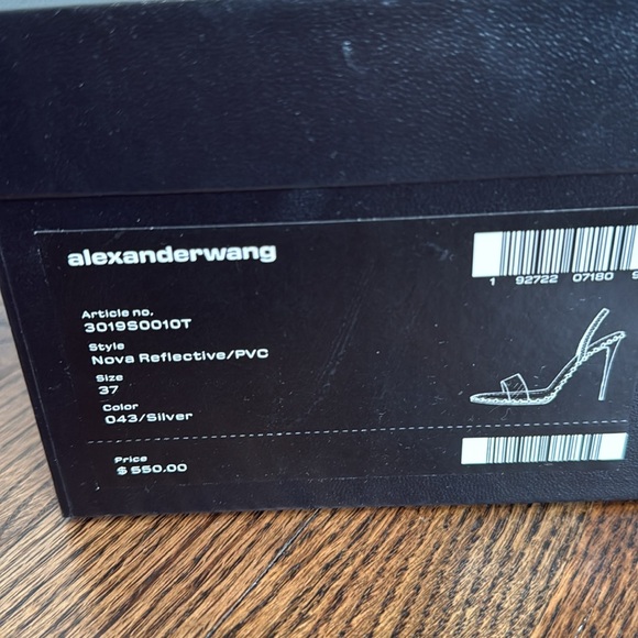 Alexander Wang studded Nova reflective sandal - Picture 4 of 8